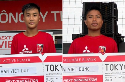 2 sao trẻ Việt Nam được cựu vương C1 châu Á trao 'vé vàng' sang Nhật Bản