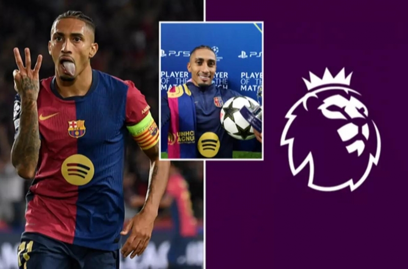 Đề nghị 100 triệu Euro! Raphinha sẽ rời Barca để gia nhập bến đỗ vĩ đại nước Anh?