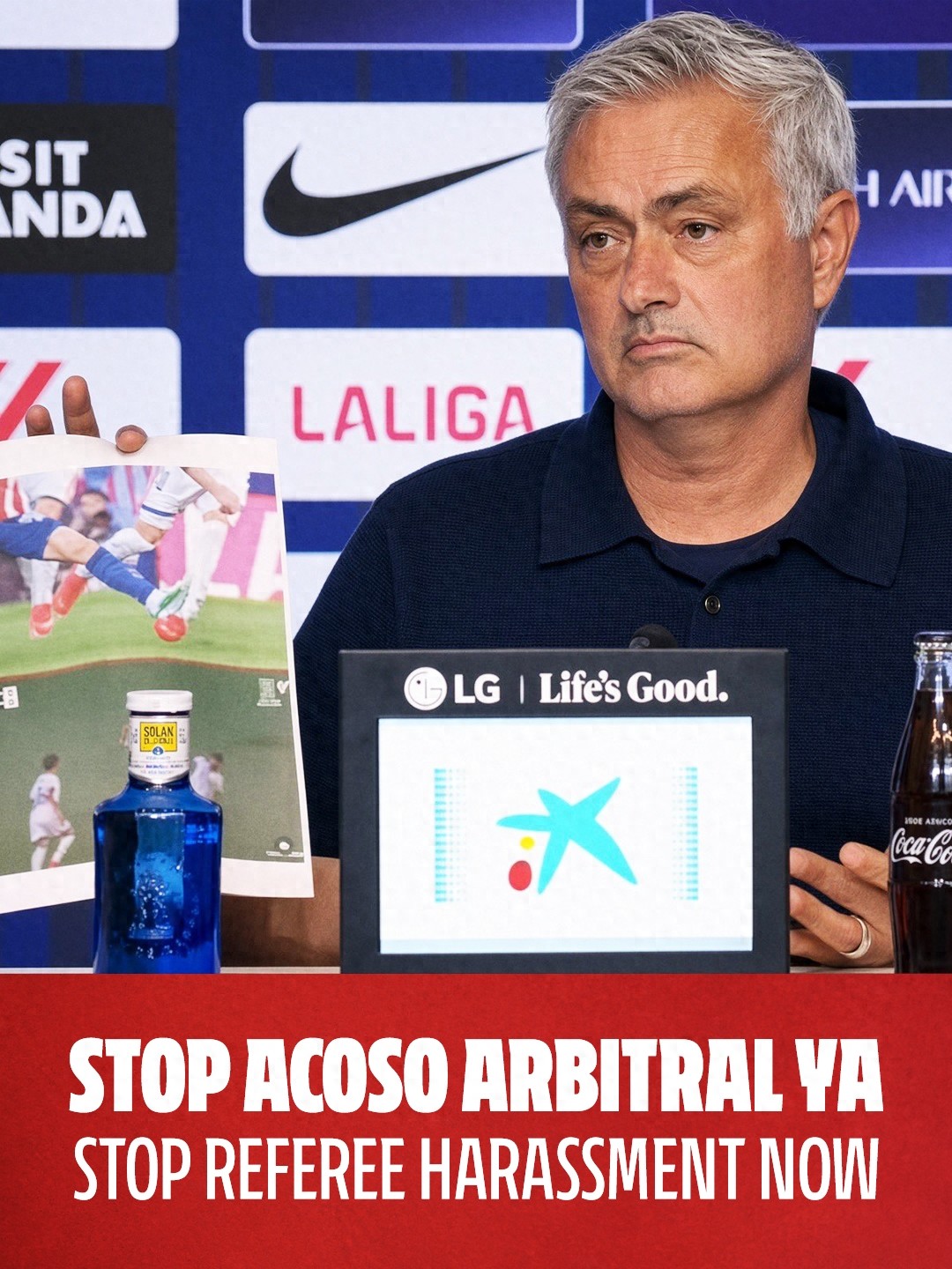 Atlético Madrid "in trả đũa" Mourinho: Thắng derby chưa đủ, còn phải đạp thêm một cước mới hả?