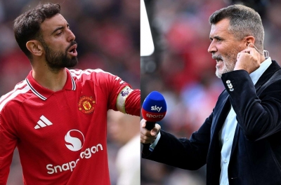 Roy Keane đăng đàn cà khịa Bruno Fernandes trên trang cá nhân