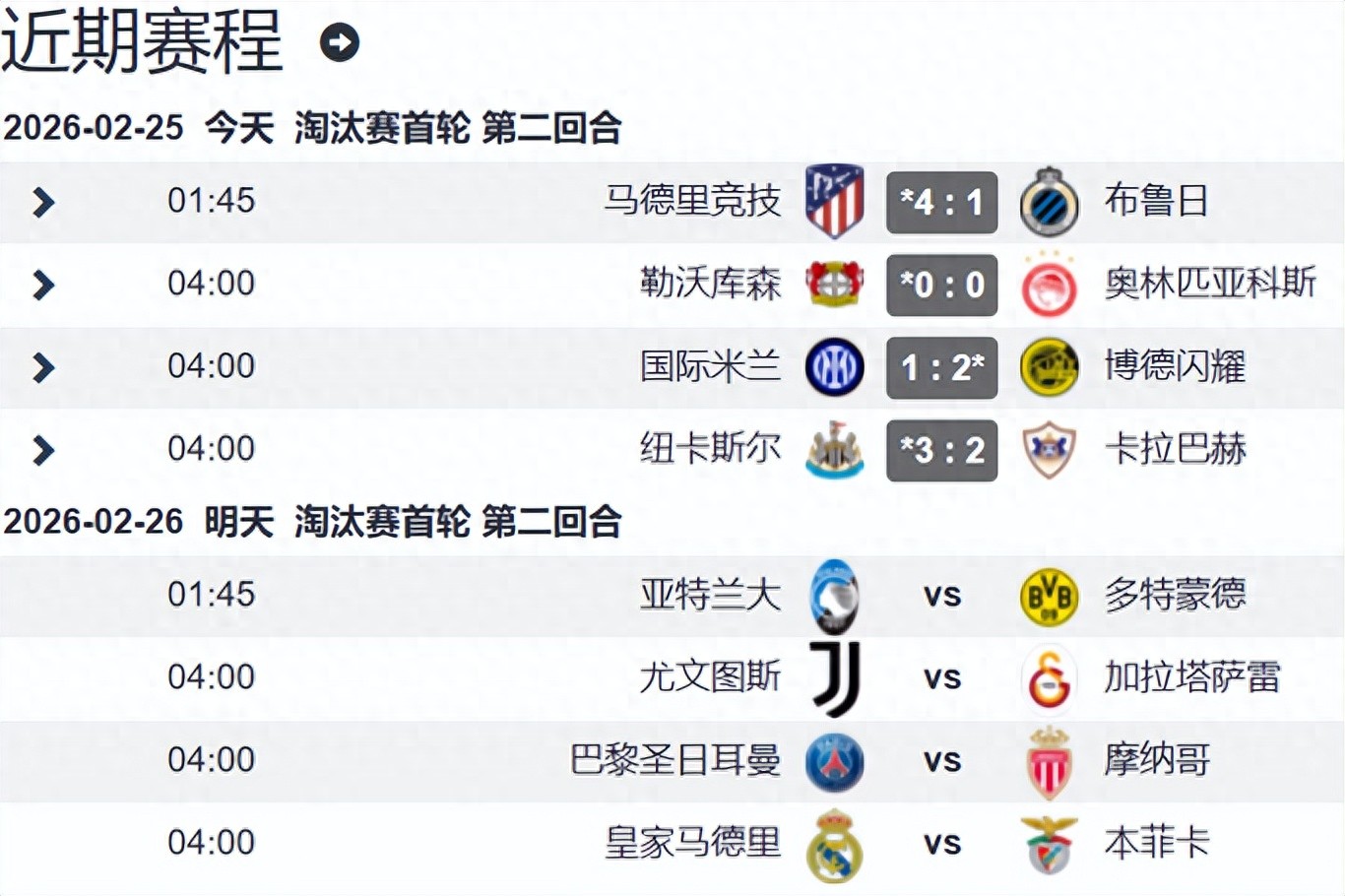 Bốn trận Champions League trong một đêm, đội đầu bảng Serie A bị đội yếu loại hai lần, Atletico Madrid thắng đậm giành vé đi tiếp, sáu đội Ngoại hạng Anh hội ngộ.