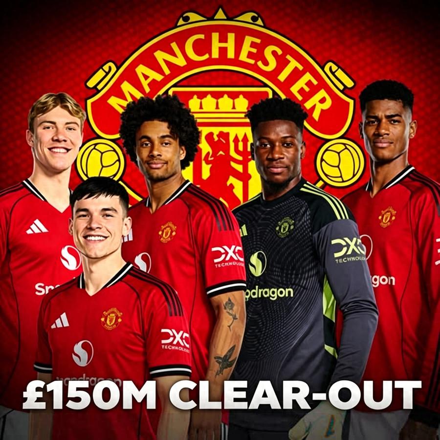 Thanh lọc! Manchester United có 13 cầu thủ có thể ra đi vào mùa hè, ông chủ Ratcliffe muốn thu về 1,5 tỷ phí chuyển nhượng và tiết kiệm 70 triệu lương năm