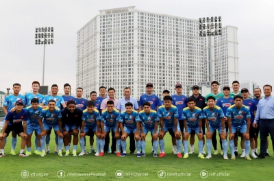 ĐT Việt Nam nhận doping tinh thần từ 2 sếp lớn VFF