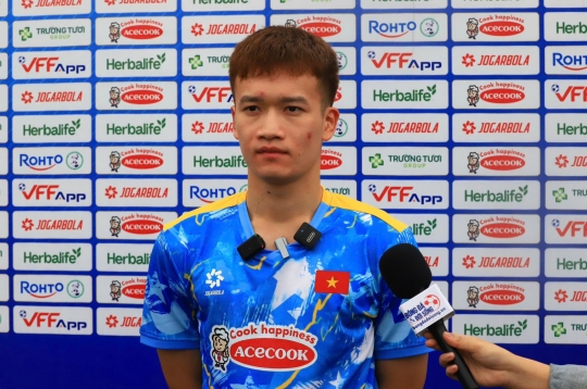 Hoàng Đức: 'Mong Hoàng Hên ghi nhiều bàn thắng cho ĐT Việt Nam'