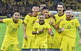 Đội tuyển Malaysia tập tại Thái Lan trước khi đến Việt Nam