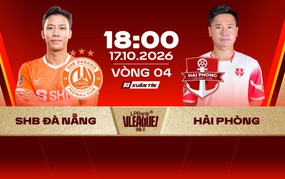 Link xem trực tiếp bóng đá SHB Đà Nẵng vs Hải Phòng 18h00 hôm nay, V-League vòng 4