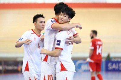 Cầu thủ tuyển Việt Nam lập kỷ lục ở VCK futsal châu Á 2026