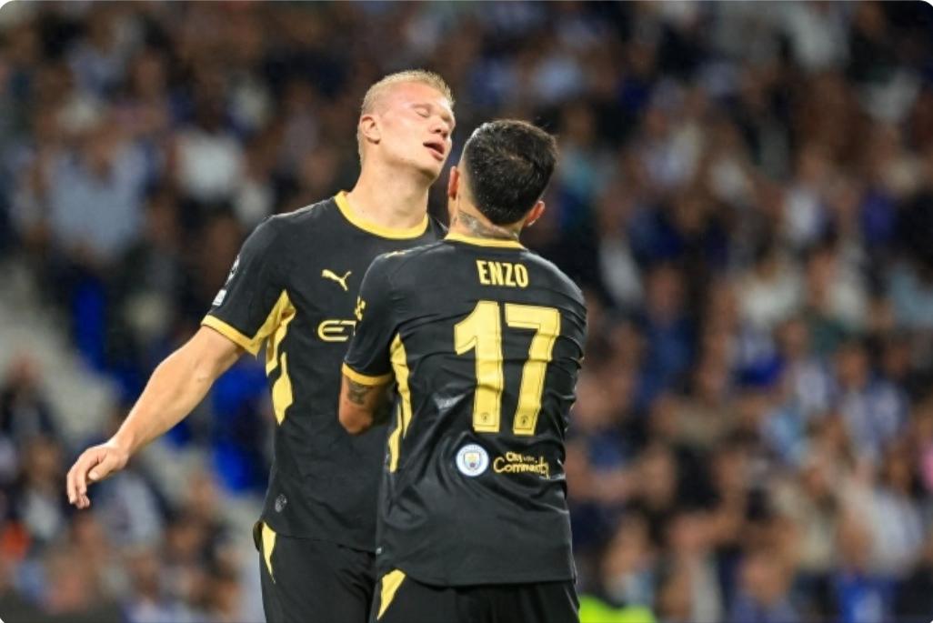 Phá vỡ thế trận tại sân Dragão: Haaland lập cú đúp + Enzo kiến tạo đầu tiên, Man City thắng Porto 2-0 mở màn Champions League