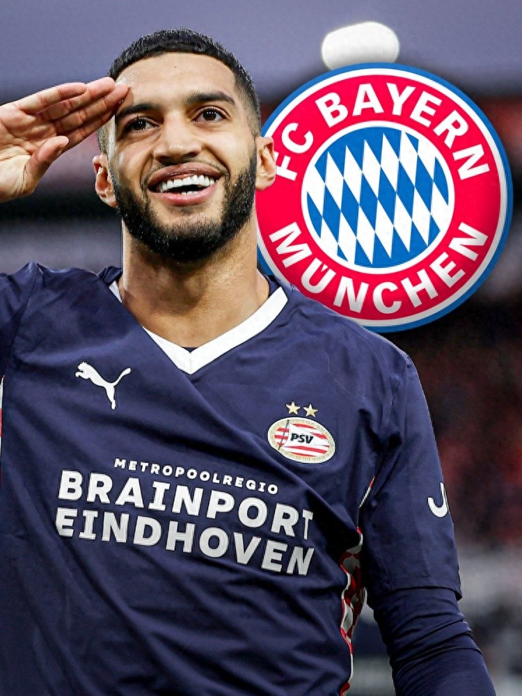 Gordon đã bị Barcelona nẫng tay trên, Bayern Munich nhắm đến tiền đạo cánh của PSV là Sebari, mùa này ghi 19 bàn và 9 kiến tạo
