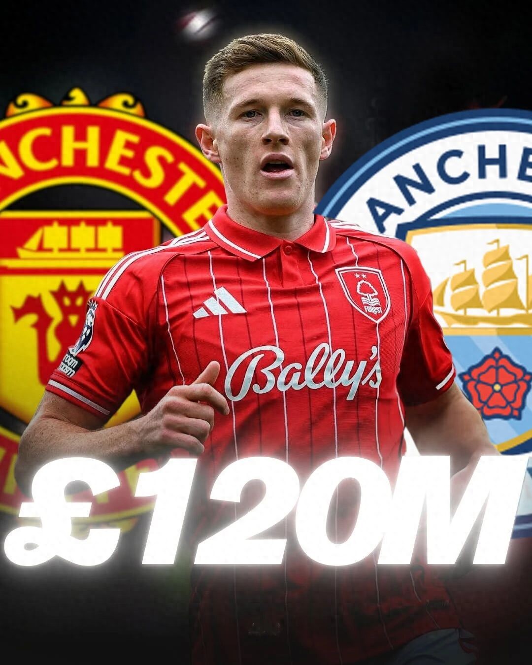 Manchester City có thể chi 1,2 tỷ để ký hợp đồng với Anderson trước World Cup! Manchester United có thể phải từ bỏ, chuyển sang săn đón Tonali