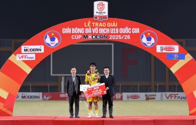 Trung vệ giành vua phá lưới U19 lập tức được đôn lên V-League