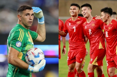 Thủ môn Argentina phàn nàn vì đá giao hữu với đội yếu hơn Việt Nam