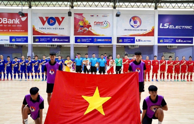 VIDEO: Khai mạc giải Futsal Nữ Vô địch Quốc gia 2025