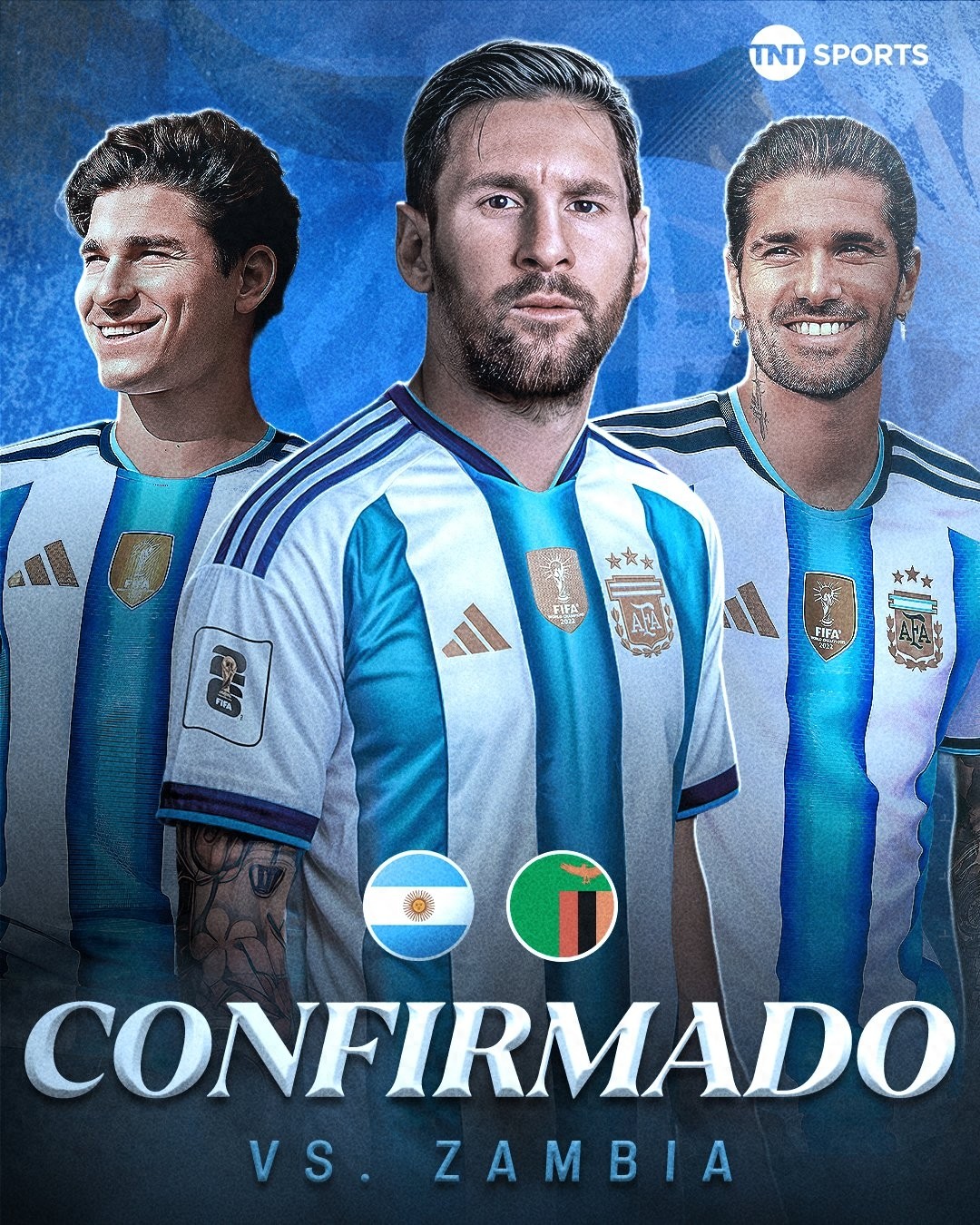 Đối thủ thứ hai của Argentina trong đợt tập trung quốc tế này đã được xác định, Zambia chỉ cao hơn đội tuyển quốc gia của chúng ta 2 bậc trên bảng xếp hạng.