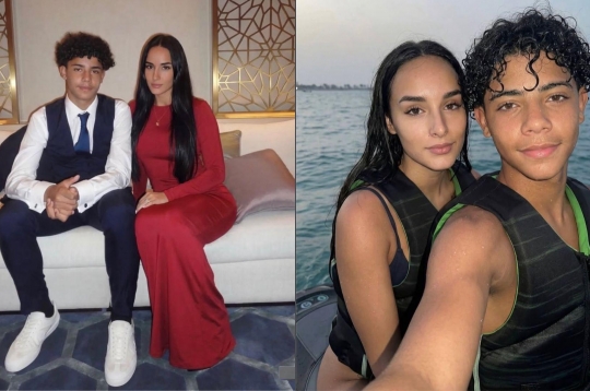 Con trai Ronaldo hẹn hò với người mẫu hơn 12 tuổi?