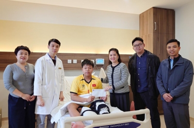 Thủ môn số 1 U19 Việt Nam phẫu thuật chấn thương dây chằng