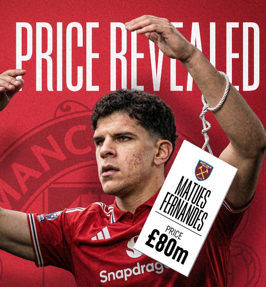 Manchester United thích M. Fernandes vì lý do gì? Định mua 40 triệu nhưng bị từ chối! West Ham tiết lộ giá bán, không chịu bán rẻ