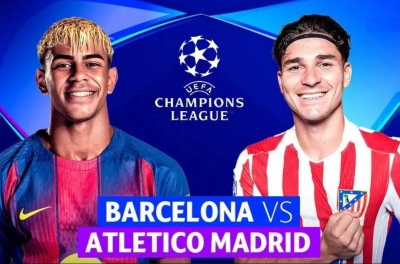 Trực tiếp Barcelona vs Atletico Madrid, 2h00 hôm nay 9/4
