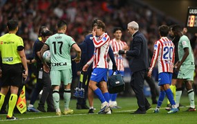 Atletico tổn thất trước trận gặp Arsenal: Mất ngủ vì Barrios