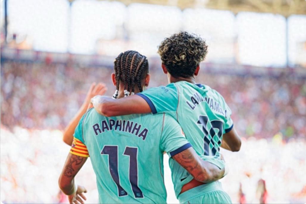 Cơn bão tuổi trẻ quét qua La Liga: Barcelona thắng 6 trận liên tiếp, ghi 26 bàn, sự kết hợp giữa sức trẻ và thực dụng tạo nên chương mới cho đội bóng xanh đỏ