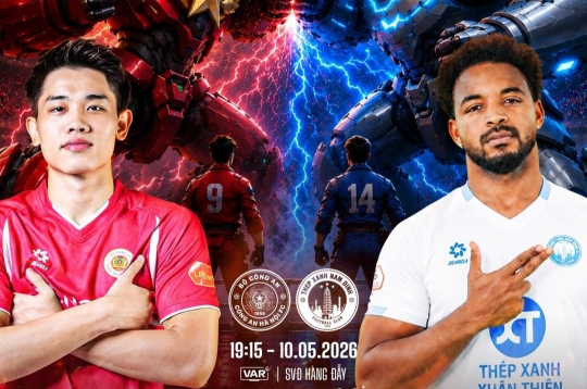 Trực tiếp bóng đá CAHN vs Nam Định, 19h15 hôm nay 10/5