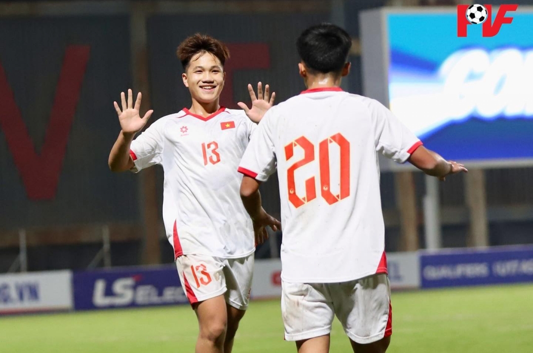 BXH vòng loại U17 châu Á 2026: U17 Việt Nam đứng thứ mấy?
