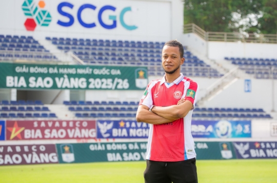 Ngoại binh ghi 30 bàn ở V.League có bến đỗ bất ngờ tại VIệt Nam