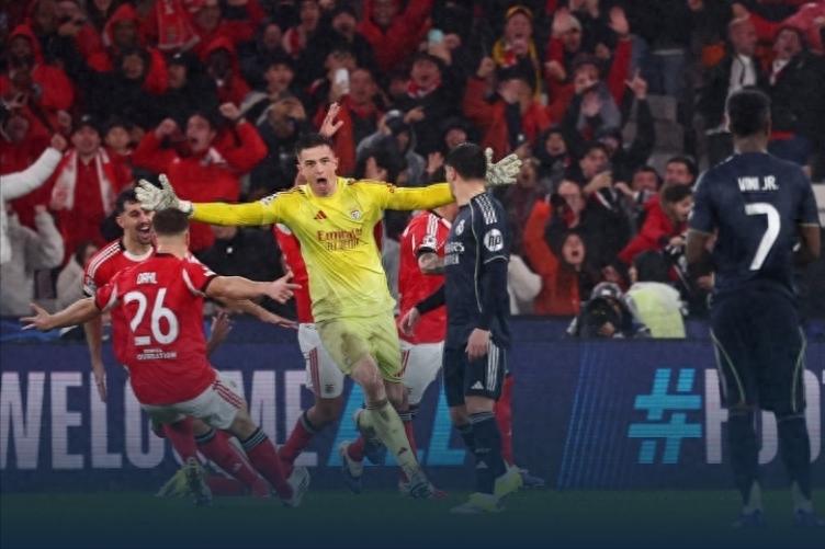 Mourinho khiến Real Madrid không chỉ thua trận mà còn mất người, không thể giành vé thẳng + nhận 2 thẻ đỏ, Benfica thắng sát nút 4-2 để vào vòng trong