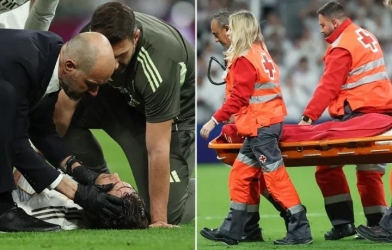 Ngôi sao Real Madrid chấn thương kinh hoàng