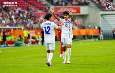 Ngược dòng thắng đậm Hồng Kông, U23 Thái Lan 99% vào tứ kết ASIAD 2026