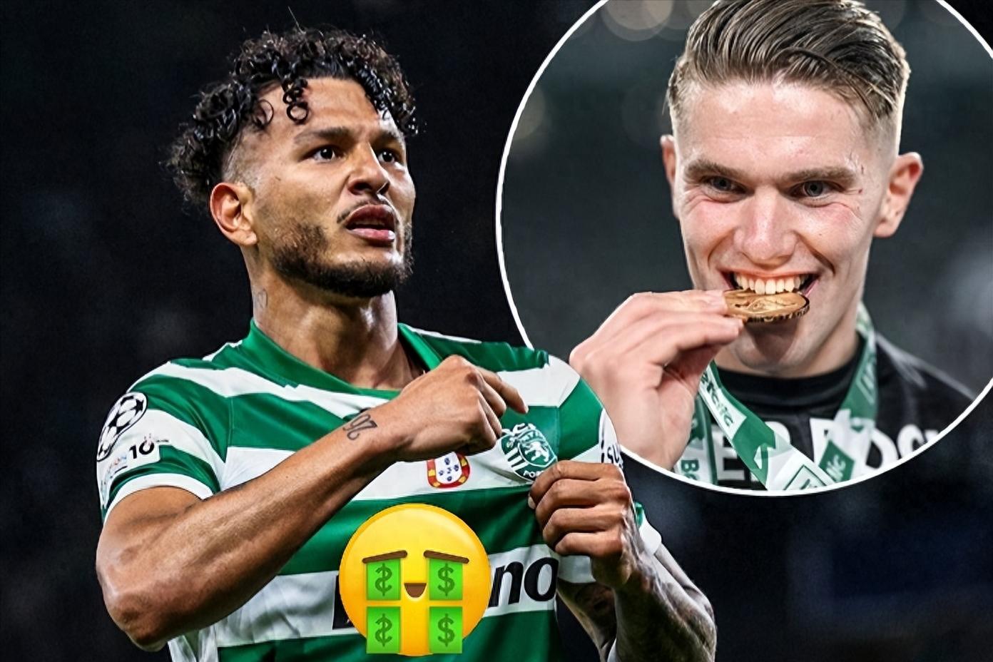 Thành công trong việc thay thế Gyokeres, tiền đạo mới của Sporting đạt 33 bàn và 7 kiến tạo sau 39 trận, Liverpool và Newcastle tranh giành.