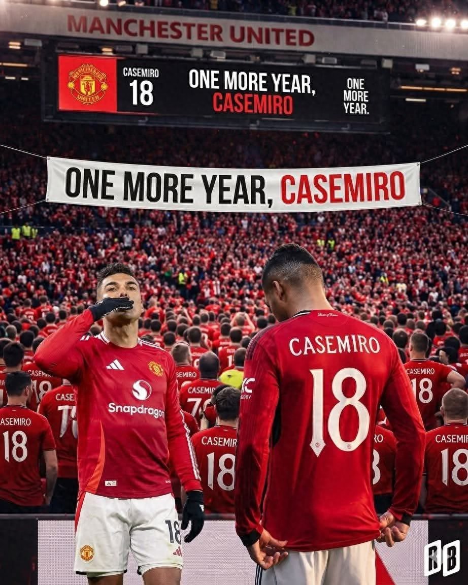 Casemiro tái khẳng định sẽ chắc chắn rời Manchester United vào mùa hè này! Chọn một trong hai điểm đến ở châu Âu hoặc Mỹ, không thể trở lại Real Madrid