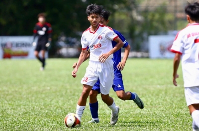 Hai đại diện Thủ đô thắng đậm ở VCK U15 Quốc gia