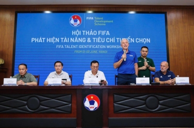 VFF bắt tay với FIFA để tiếp tục nâng cao công tác đào tạo trẻ