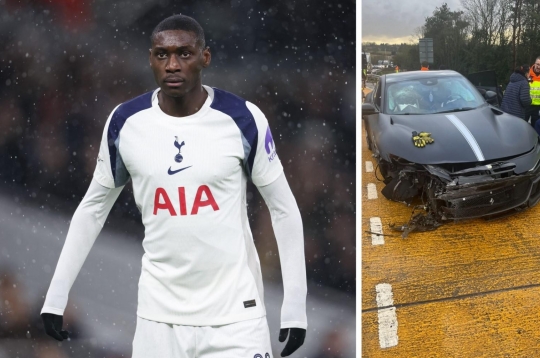 Nóng: Bộ đôi tiền đạo Tottenham gặp tai nạn xe kinh hoàng
