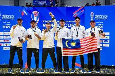 Thắng thuyết phục Thái Lan, Malaysia vô địch World Cup cầu mây