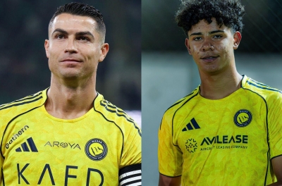 Con trai Ronaldo lập hat-trick, Al Nassr thắng kịch tính 7 bàn