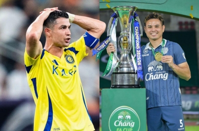 KHÓ TIN: Bỏ xa Ronaldo, Theerathon có số danh hiệu gần bằng Messi