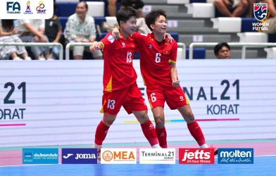 Nhìn lại chiến thắng 4-1 của futsal nữ Việt Nam trước Indonesia