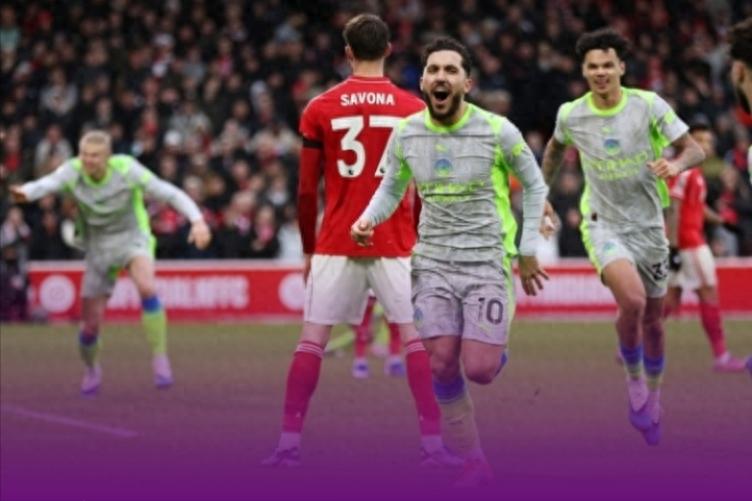 Cảm ơn trời cảm ơn đất cảm ơn Grealish, mua được báu vật với giá 36,5 triệu euro, kiến tạo và ghi bàn giúp Man City thắng Forest 2-1, tạm thời dẫn đầu bảng