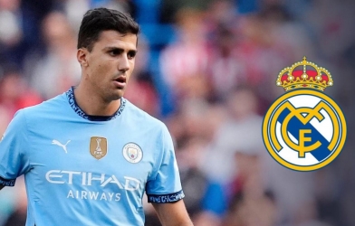 Rodri chính thức mở toang cửa gia nhập Real Madrid