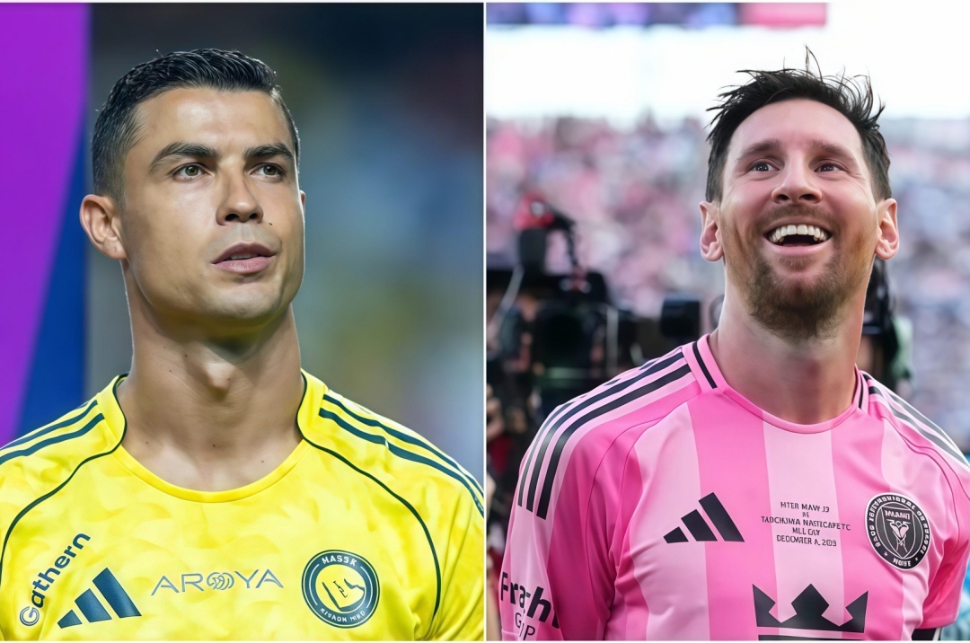Bằng chứng rõ ràng, Ronaldo đã bị Messi bỏ xa 'ngàn cây số'