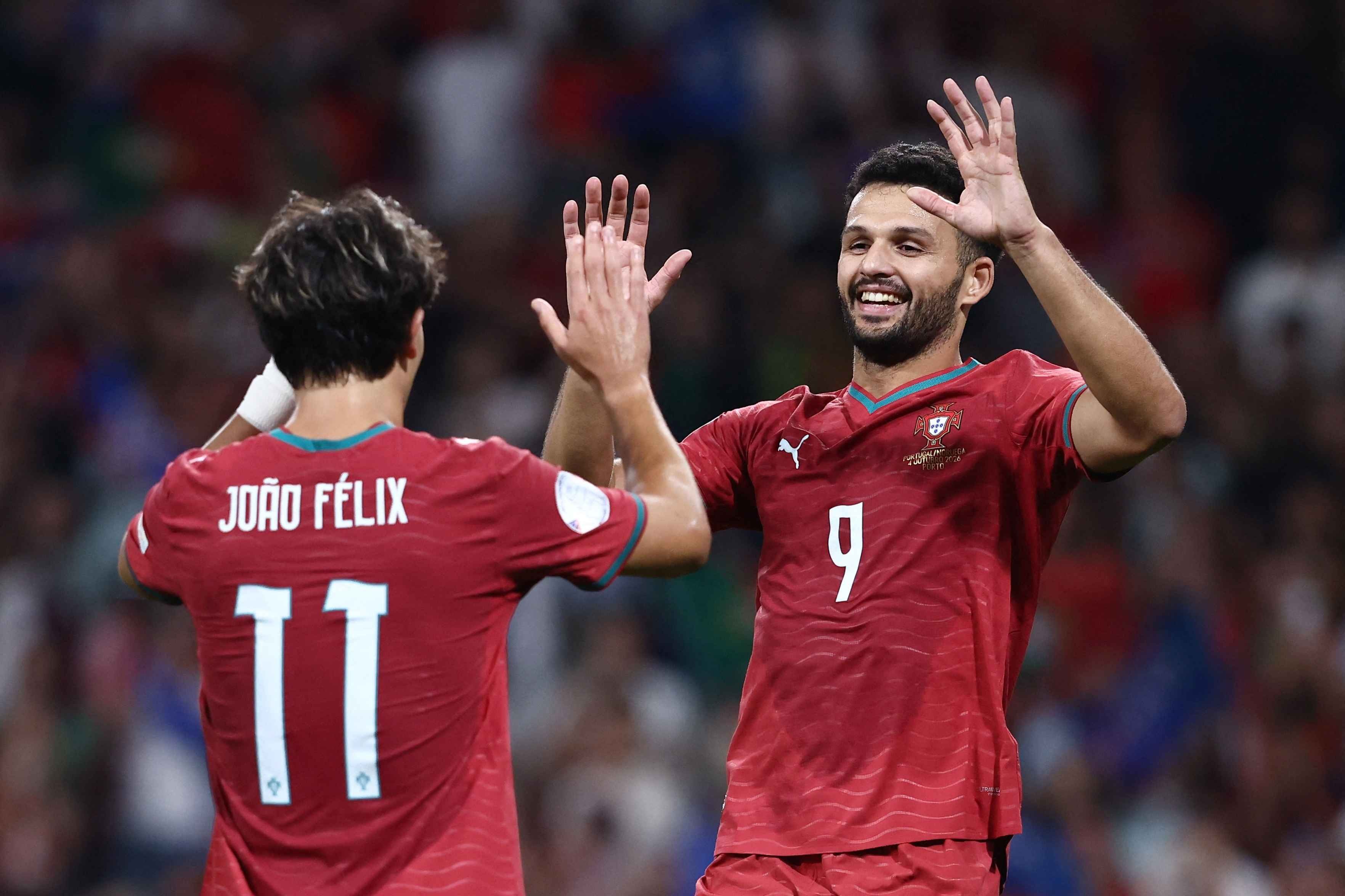 Bồ Đào Nha không có Ronaldo vào tứ kết Nations League sau chiến thắng ngược trước Na Uy