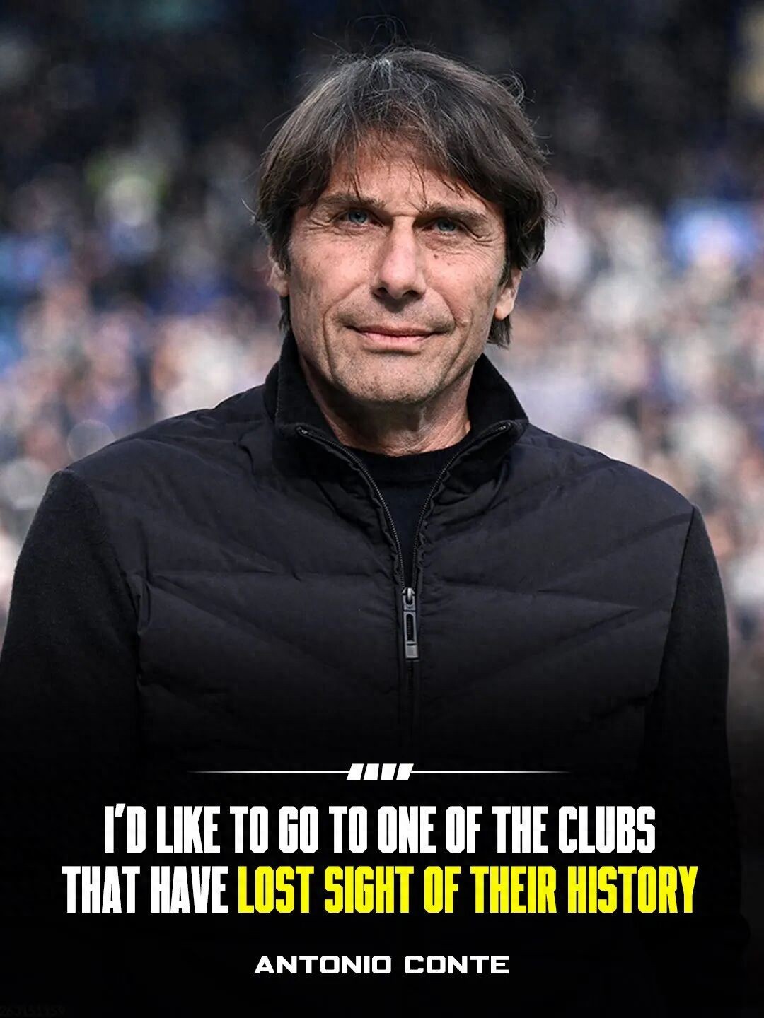 Conte ngầm ám chỉ muốn dẫn dắt Manchester United, muốn giúp đội bóng sa sút từng một thời lừng lẫy vực dậy! Carrick đối đầu Tottenham là trận không thể thua