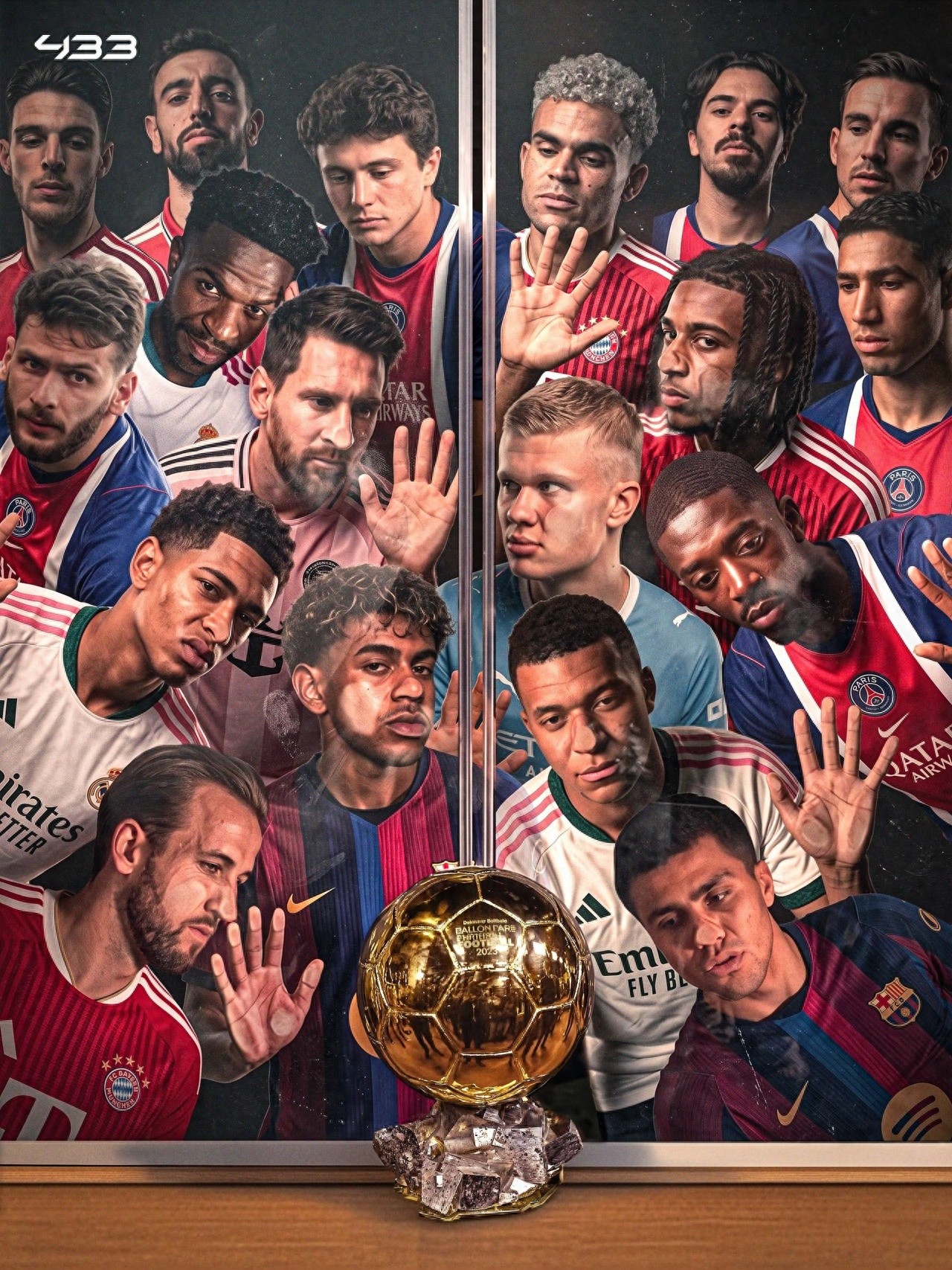 Paris độc chiếm 10 suất, Ronaldo vắng mặt! Danh sách 30 ứng viên Quả bóng vàng 2026 gây tranh cãi dữ dội trên làng túc cầu