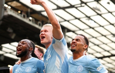 Haaland ghi bàn, Man City hiên ngang ngôi đầu Ngoại hạng Anh 2026/27