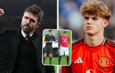 Con trai Carrick trở thành tâm điểm bất ngờ