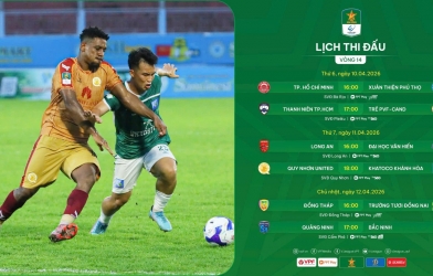 Trước vòng 14 giải hạng Nhất 2025/26: Nghẹt thở cuộc đua Á quân