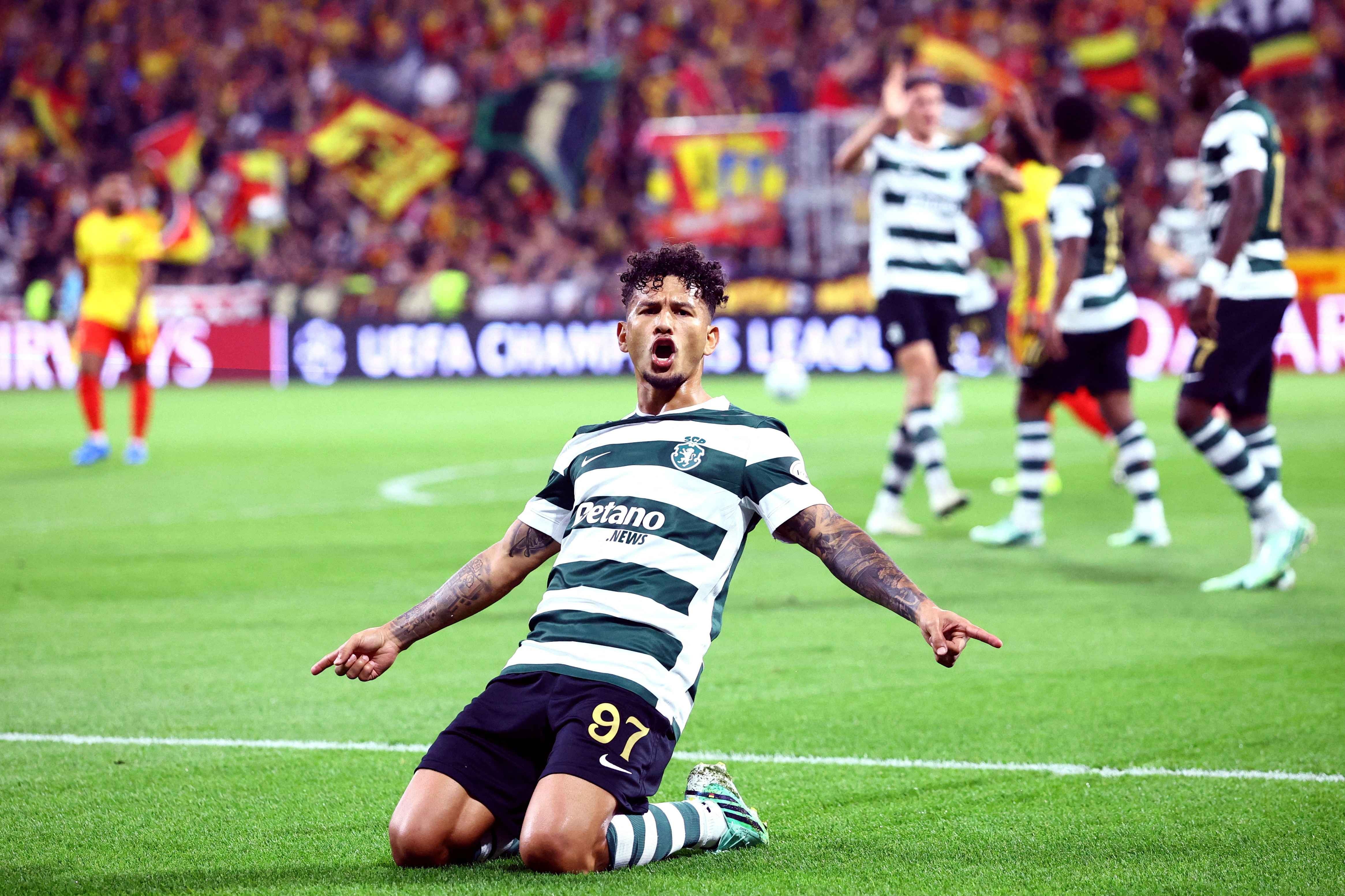 Sporting vượt qua Lens để nối dài khởi đầu hoàn hảo tại Champions League.