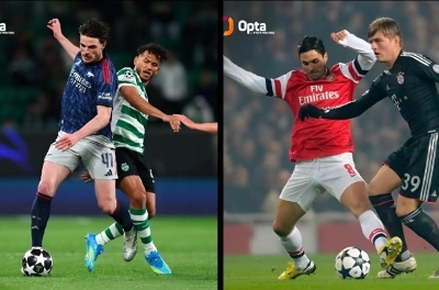 Delan Rice tái hiện kỷ lục của Arteta sau 13 năm